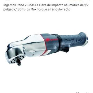 Ingersoll Rand Silver and Black Pneumatic Wrench